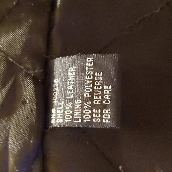 VINTAGE 90s Gasoline Black Suede Leather Quilted Filled Cropped Biker Jacket S - Picture 13 of 13